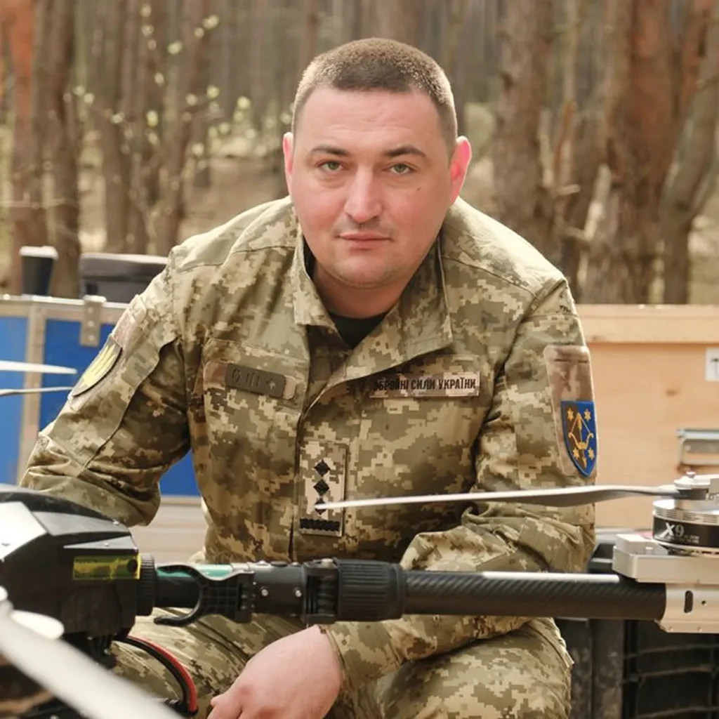 430 ОП БпС "КОНТУР" Євгеній Ткаченко, командир 430 ОП БпС «Контур»